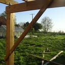 PERGOLA (bois acheté raboté en GSB)