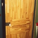 Porte en chêne pour ma cave