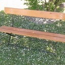 Restauration d'un banc de jardin