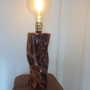 Lampe rondin déco