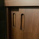 Dans la salle de bain