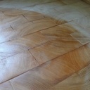 Tomettes en bois de bout de mélèze