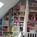 Dressing Chambre enfant mansarde et deco