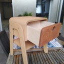 Table de chevet d'inspiration Scandinave