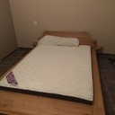 Lit en chêne massif