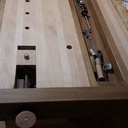 Etabli hêtre, iroko et sapelli