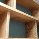 Etagères bar et cuisine