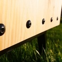 Lit cododo bois/metal (sans colle)