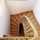 Escalier à l'anglaise débillardé