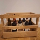 Caisse de vin en chêne
