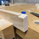 Chaise enfant style rustique