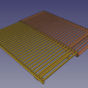 Vue en perspective (lit ouvert)