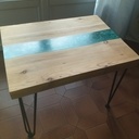 Petite river table en Pin