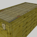 sur cette capture ont appercois les pige de maintien en place la pige est surmonter d'un carre de 20*20 *20 mm donc le rond d'encastrement a une profondeur d'encastrement de 60mm je pense que celle ci est largement suffisant :)