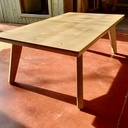 Table basse. Chêne de Bourgogne.