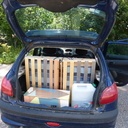 Mini van amovible/Pliable