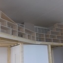 Mezzanine d'atelier d'art