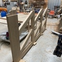 Porte cochère barre écharpe