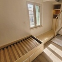 Chambre d’enfant. Contreplaqué et Frêne.