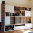 Meuble télé et petit arrondi