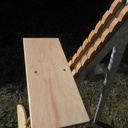 Chaise légère à assise variable