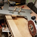 gabarit pour les rainures des plateaux