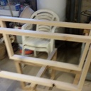 Meuble tv etagere verre