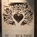 Light Box anniversaire de mariage