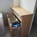 Meuble panier à linge