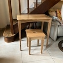 Table, tablettes, tabouret