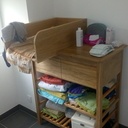 Table à langer évolutive