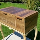 Bureau Secrétaire inspiration "Louis XV - Transition"