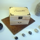 Boîtes à bijoux en chêne massif personnalisée by Tito. M