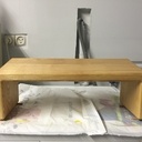 Banc de meditation en Frenes.