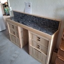 Buffet marbré de cuisine