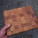 Planche à découper en bois de bout