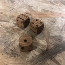 Petits Dés en Chêne
