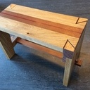 Un petit banc pour le fiston ; test de mon auto-apprentissage des ces 6 derniers mois !