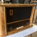 Habillage d'un ancien poste de radio