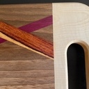 Planche à découper et son couteau