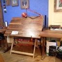 Table d'architecte + bureau ma chérie