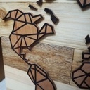 Mappemonde graphique