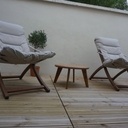 Table basse extérieure