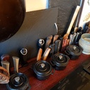 Du Kohu pour embellir notre vieux fourneau.