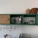 Étagère haute pour cuisine