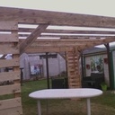 Pergola en palette (2017)