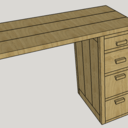 Table de bar de cuisine