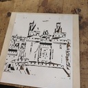 Chantournage du château de Pierrefonds.