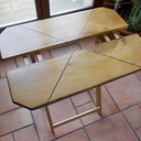 Petite table pliable