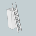 Plan] Escalier escamotable latéral par Gwilherm sur L'Air du Bois